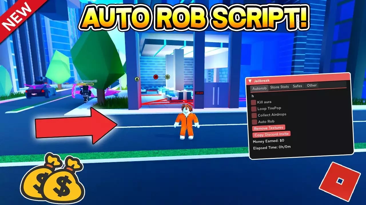 Preview of Jailbreak AutoRob/AutoFarm 