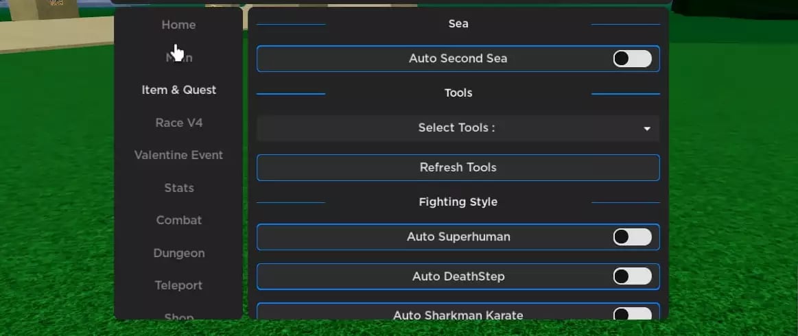 Preview of Blox Fruits: Auto Farm Lvl, Teleport, Auto Quest