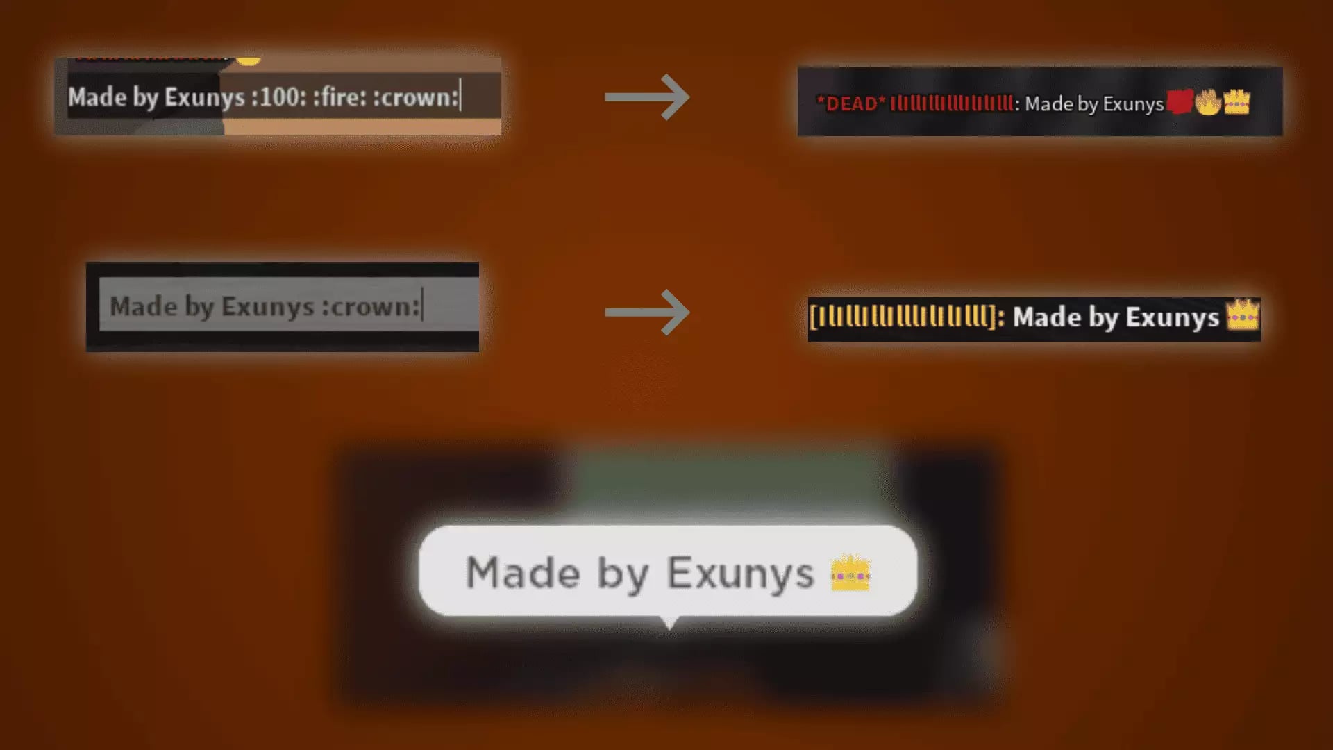 Preview of Emoji Chat Extension