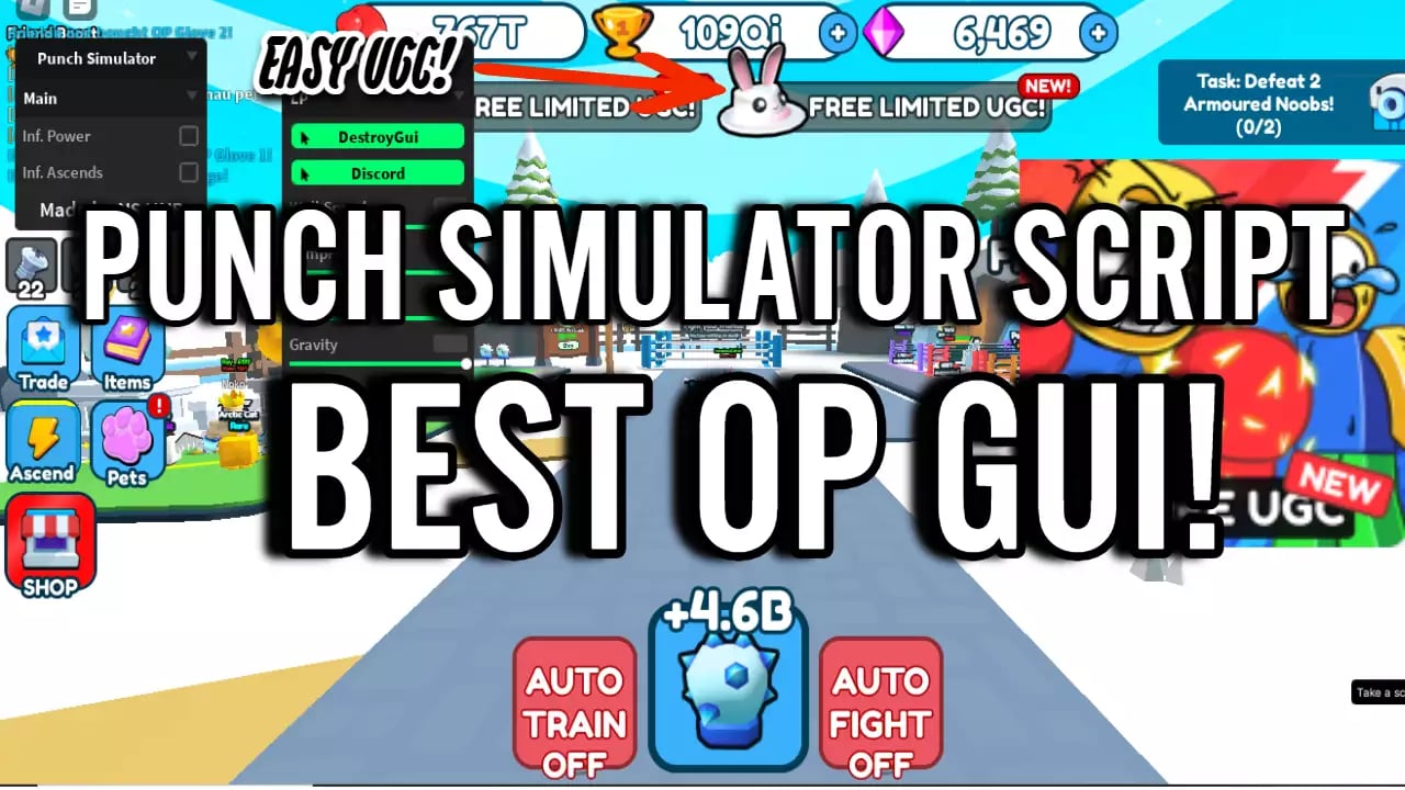 Preview of PUNCH SIMULATOR SCRIPT - BEST OP!