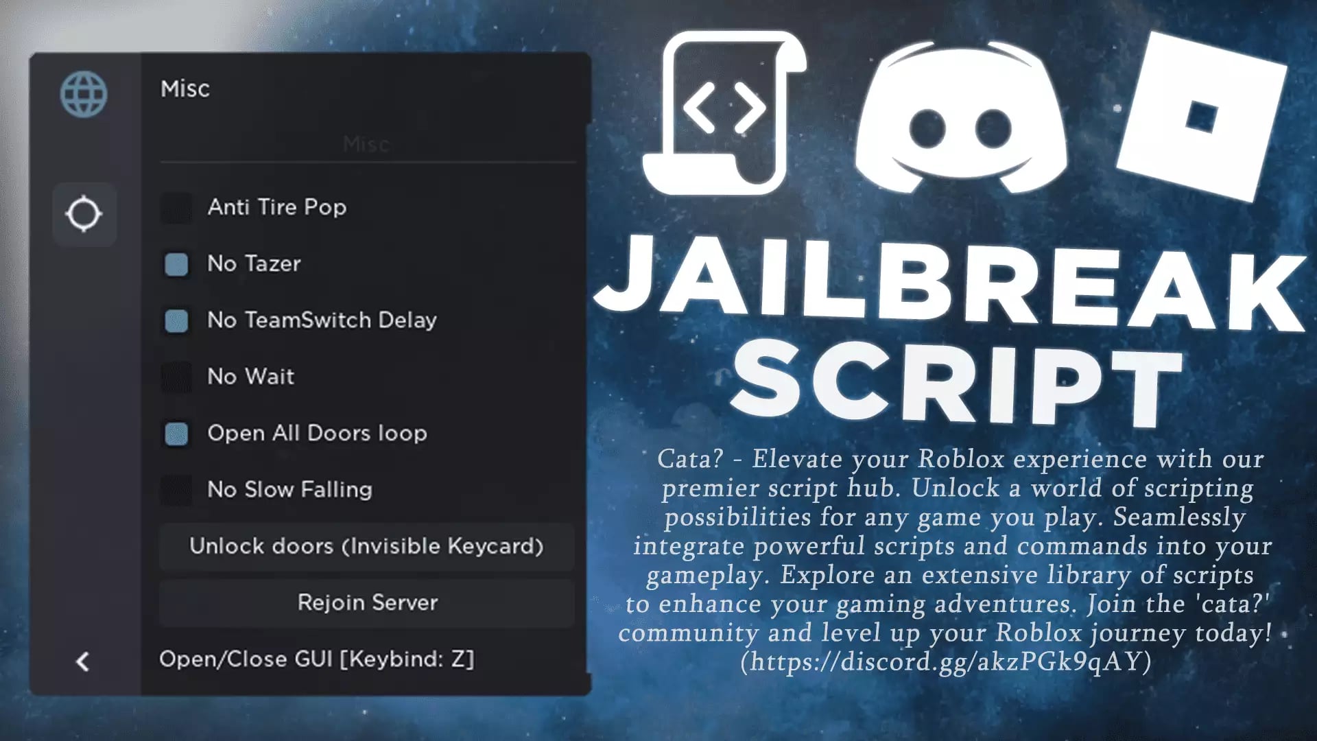 Preview of Jailbreak (Inf Nitro, Car Speed, Key Card)