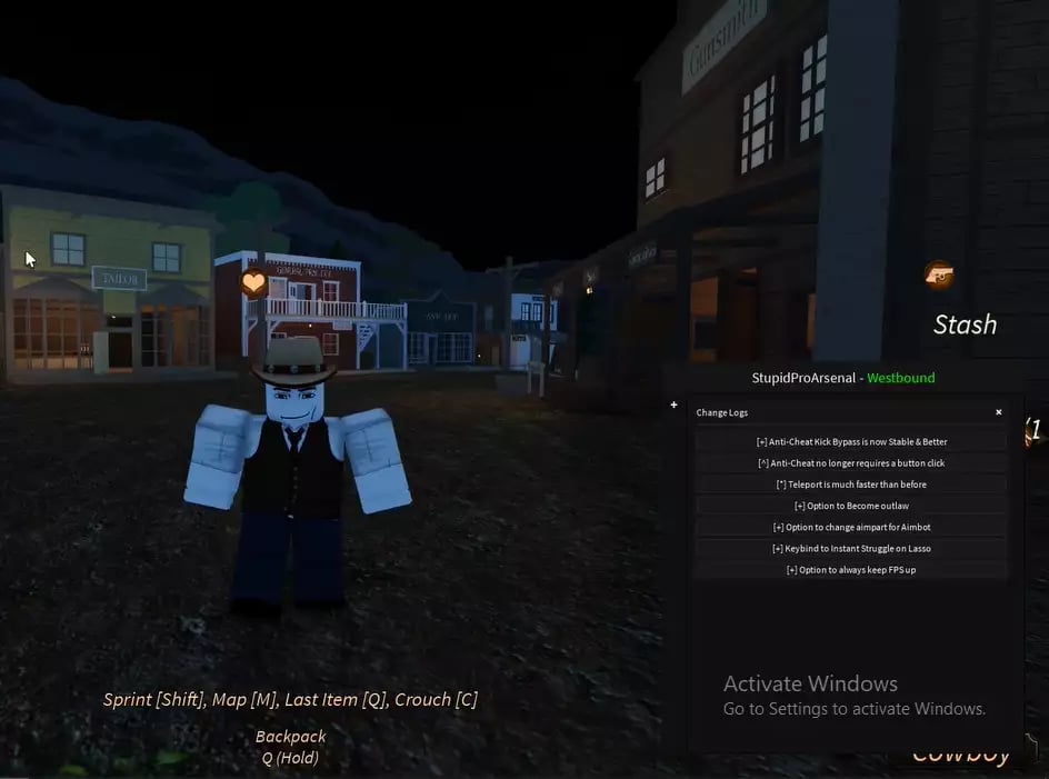 Preview of Overpowered script for westbound