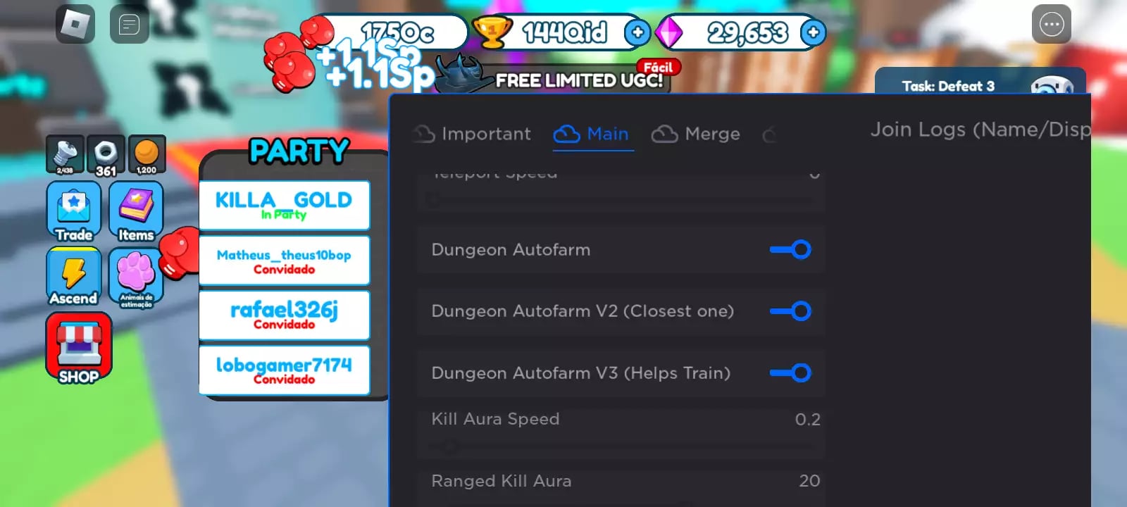 Preview of Player Hub... My Channel VN MODDER
