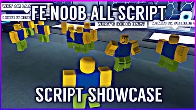 Preview of Roblox FE Noob All Script (Server Sided)