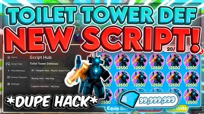 Preview of Survive Hub : NEW Toilet Tower Defense Script LOADER