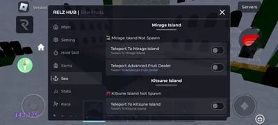Preview of New Blox Fruits Script Auto Farm Level & Sea Event