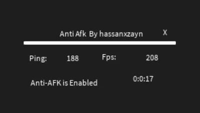 Preview of New Roblox Anti AFK script