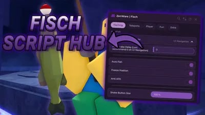 Preview of Fisch ZenWare Script Hub