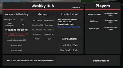 Preview of Weshky Hub 1.12