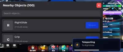 Preview of Object Teleport script