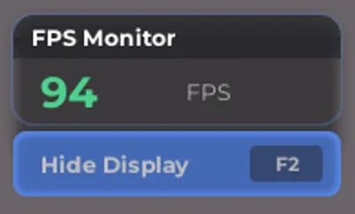 Preview of FPS Monitor (Display)