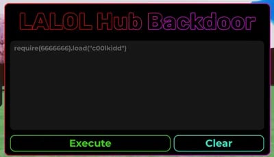 Preview of Lalol hub ( backdoor scanner )