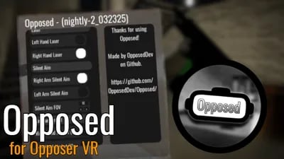 Preview of Opposed - A Menu for OVR