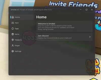 Preview of Smoke (Configs, OP, Undetected, Keyless, Fast, Free)