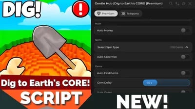 Preview of Gentle HuB | Infinite Everything, get any pet , auto gems