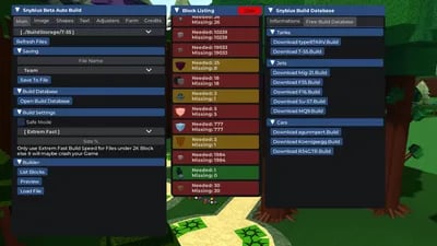 Preview of Snybiux Beta Auto Build V2.4