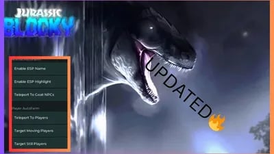 Preview of Autofarm Dino Coins, auto attack players, ETC