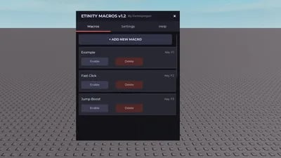 Preview of Etinity Macros