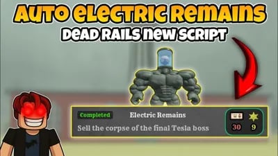 Preview of Dead Rails Auto Complete Electric Remains Challenge KEYLESS