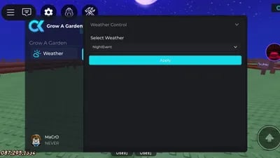 Preview of Grow A Garden 🍎 | Weather Summoner | Visual
