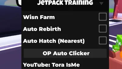 Preview of Jet training script made by tora