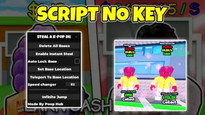 Preview of Instant Steal K-Pop Auto Lock Base NO KEY