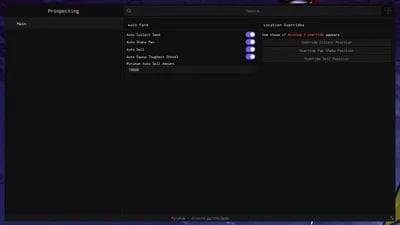 Preview of PyroHub - Auto Collect, Auto Shake, Auto Sell, Auto Equip