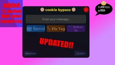 Preview of Cookie bypass op chat bypass