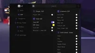 Preview of 99 nights in the forest autofarm/godmode