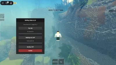 Preview of Utility Hub V2.0 [Fly, No Clip, Speed Walk NO KEY]