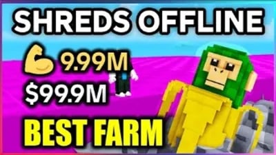 Preview of 💸 Shred a Brainrot Script - Cash Farm, Strength Farm