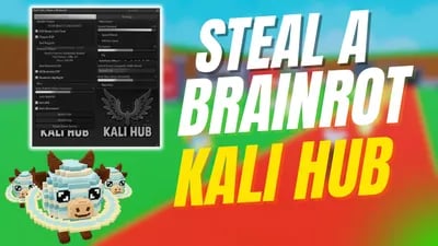 Preview of Kali Hub Speed Boost Jump Boost Brainrot Sniper Lock Time OP