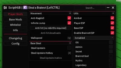 Preview of ScriptHUB SAB Script - 2025