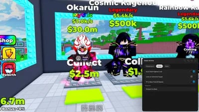 Preview of Steal Anime Autosteal, Autolock Base, Fly, TP...