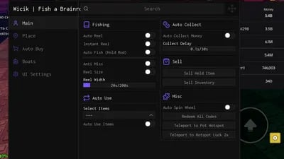 Preview of Fish a Brainrot | Auto Fish | Instant Reel | Keyless