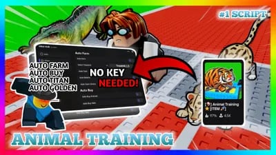 Preview of Free Keyless Animal Training ViKai HUB Script