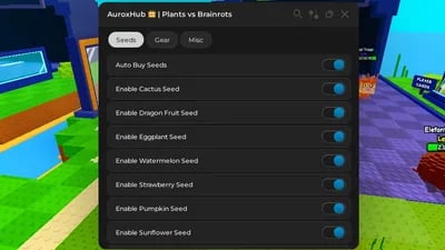 Preview of AuroxHub👑| PVB Script 