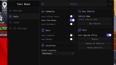 Preview of Auto Farm Money | Auto Collect Items | Auto Race | Keyless