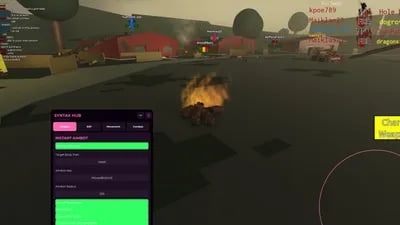 Preview of SyntaxHub - Neighborhood War Aimbot ESP etc