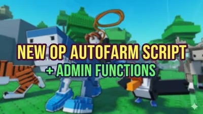 Preview of NEW AUTOFARM + OP ADMIN FUNCTIONS