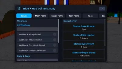 Preview of Blox Fruits script NEW