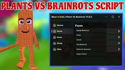 Preview of SCRIPT Auto Farm, Dupe, Auto Buy, Brainrot Spawner!