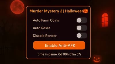 Preview of The Best AutoFarm ( NO KEY ) MM2 MURDERMYSTERY2