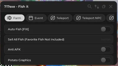 Preview of [UPDATE] - FISH IT SCRIPT