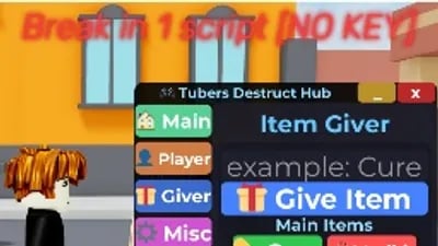 Preview of Break in 1 Script NO KEY