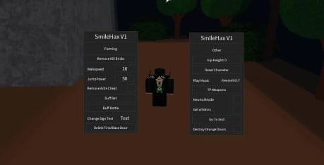 Preview of Infectious Smile GUI