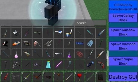 Preview of Lucky Blocks Battlegrounds OP GUI