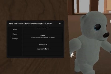 Preview of  Hide n Seek Extreme GUI