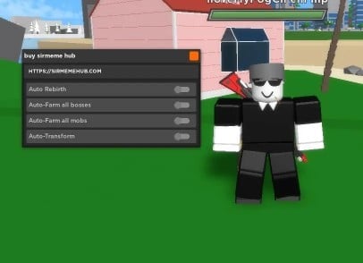 Preview of Super Saiyan Simulator 2 GUI