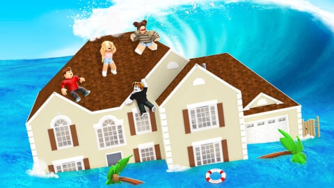 Preview of Escape The Tsunami ETT | Auto Win - GodMode & More